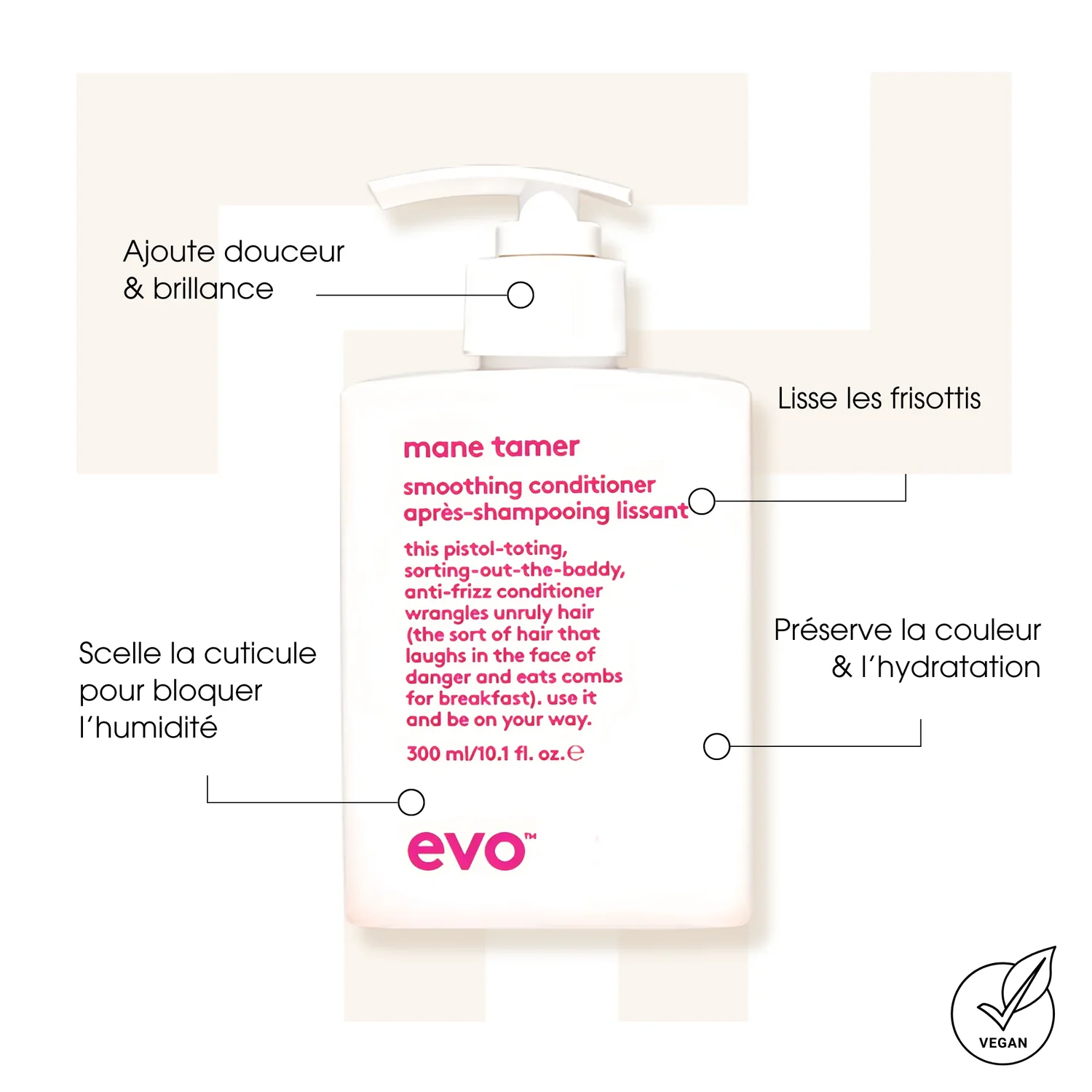 Apres-shampooing lissant 300ml