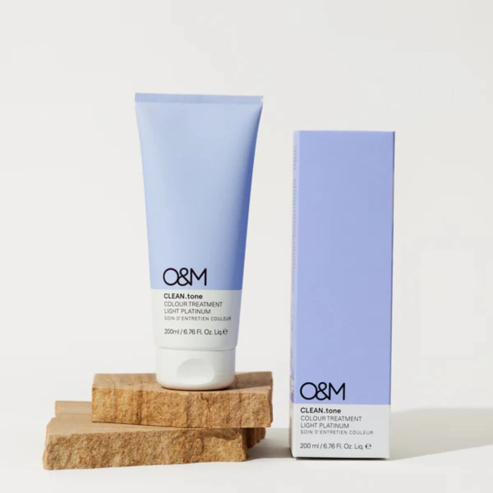 O&M CLEAN.tone Colour Treatment 200ml Light Platinum